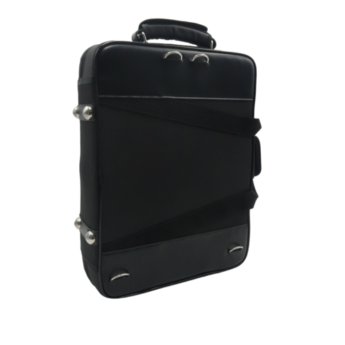 Estuche 2 Clarinetes Marcus Bonna Piel Negro