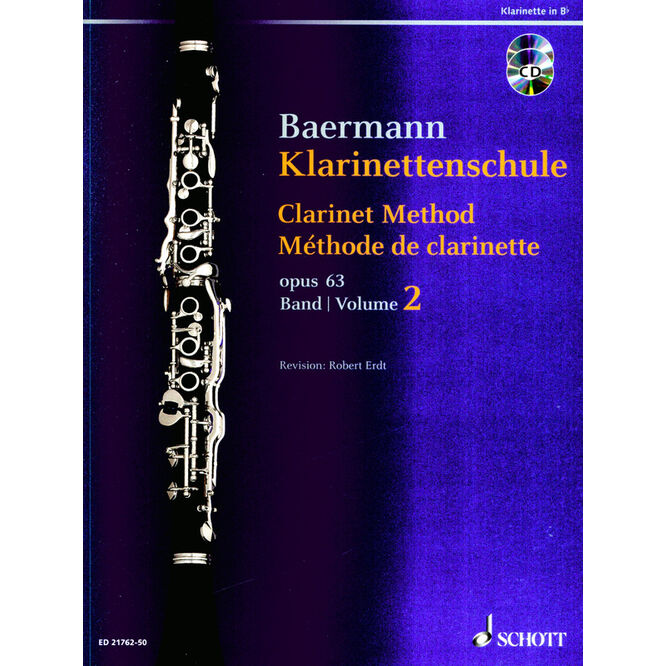 BAERMANN, CARL.- MTODO DE CLARINETE OP.63 VOL.2